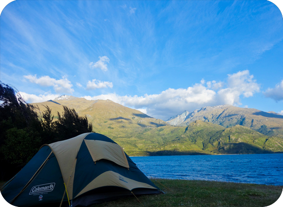 Campsite New Zealand