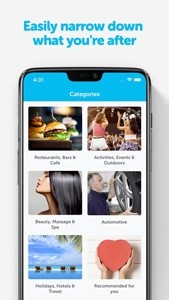 Categories - GrabOne App