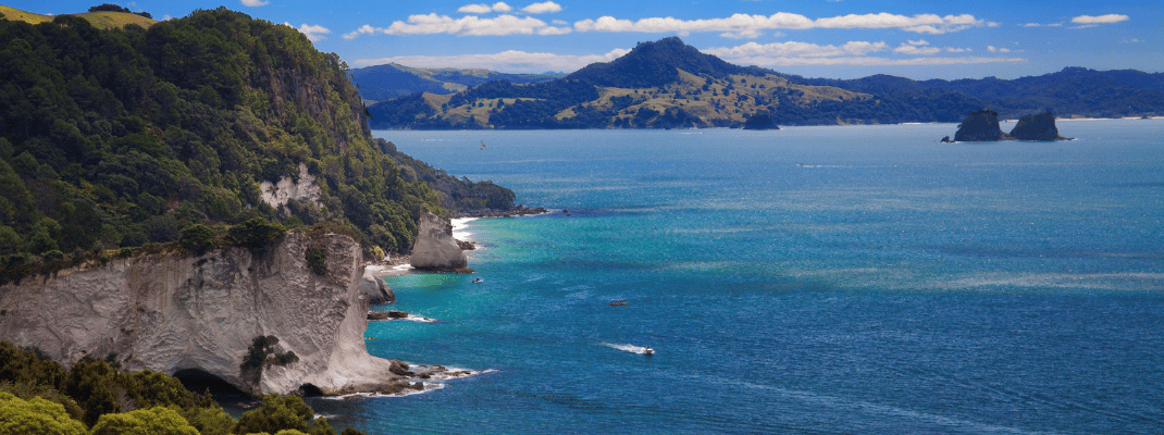 Coromandel Peninsula on the North Island of New Zealand
