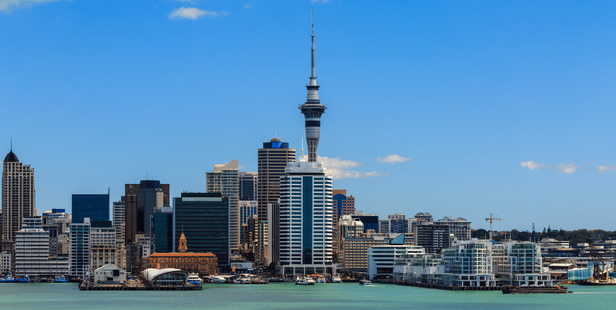 Auckland cityscape, New Zealand