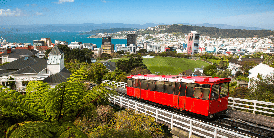 Wellington Cable Car, North Island New Zealand
